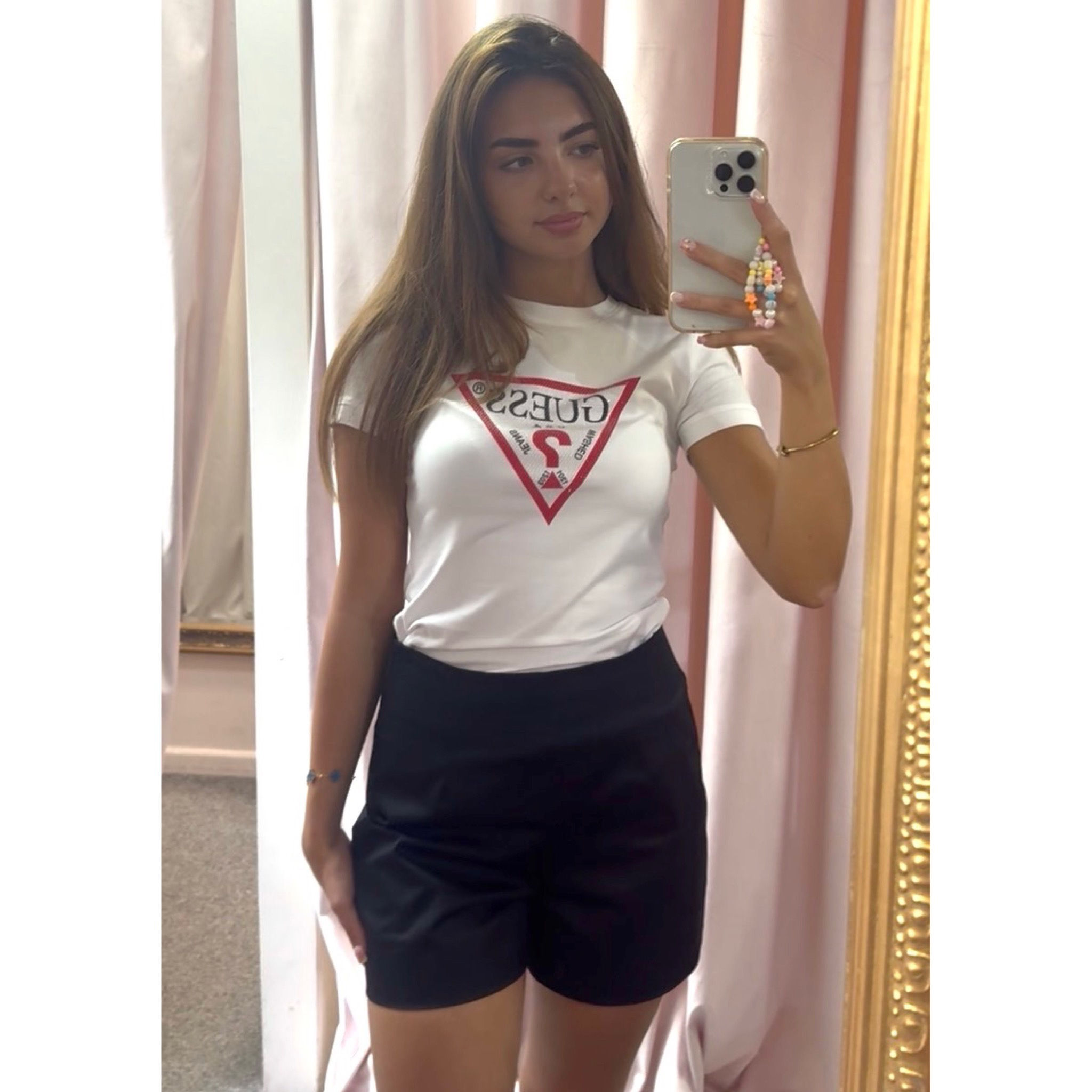 ACCESS Black High Waisted Shorts