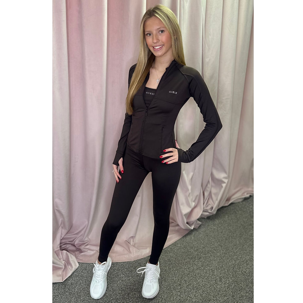 Thumbnail: GUESS Chocolate Brown 3 Piece Legging Set