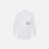 Thumbnail: Elisabetta Franchi White Cotton striped poplin shirt
