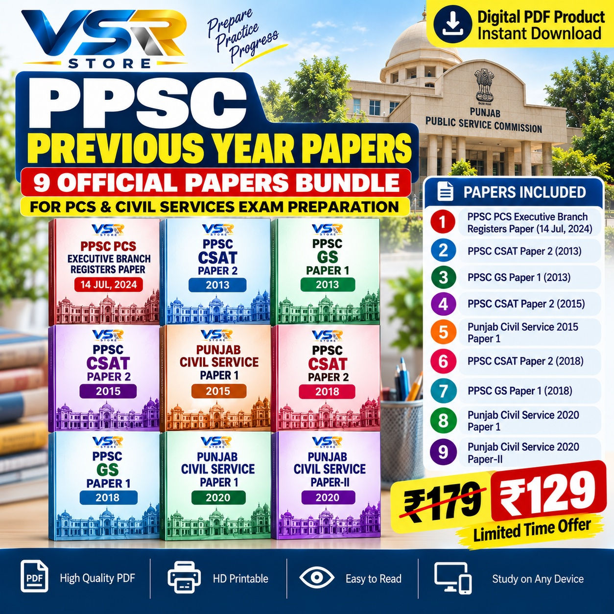 VSR PPSC PYQs