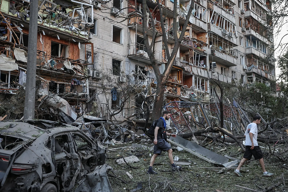 Russia Bombards Ukrainian Capital With Deadly Attacks