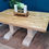 Thumbnail: The Bann rustic reclaimed wood dining table