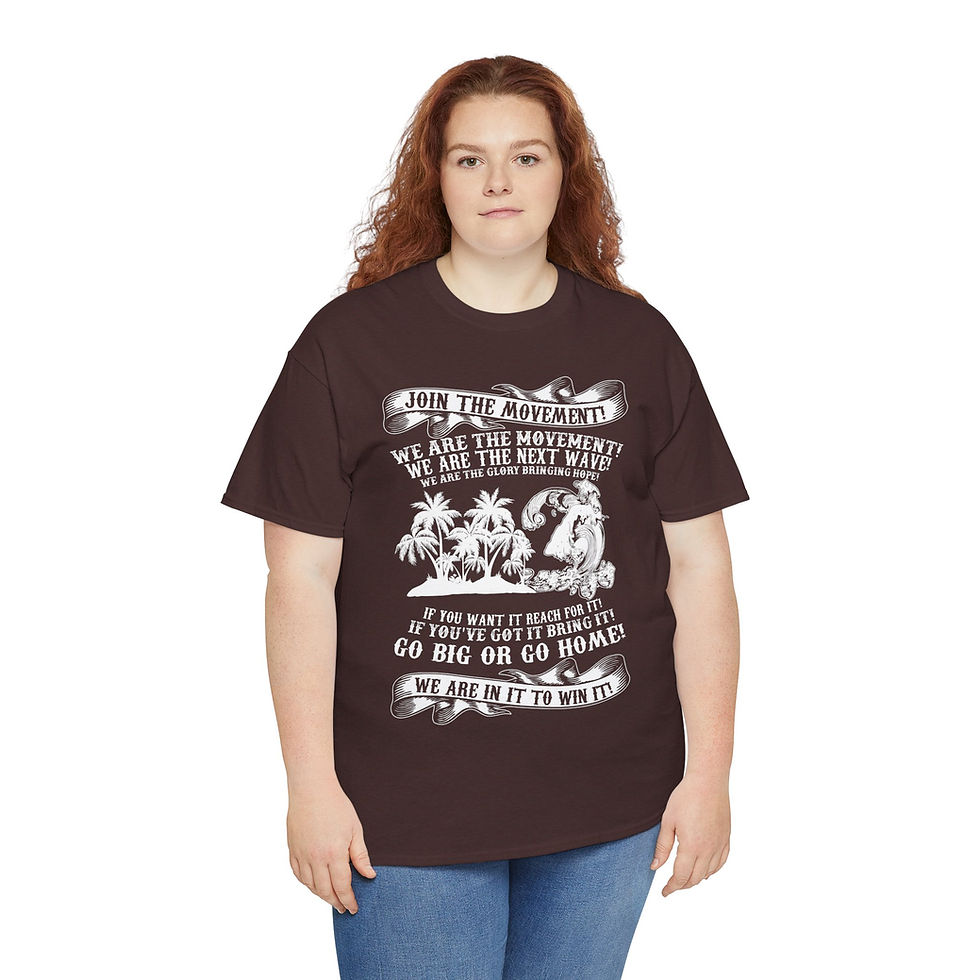 Thumbnail: Unisex Heavy Cotton Tee- "Join the Movement"