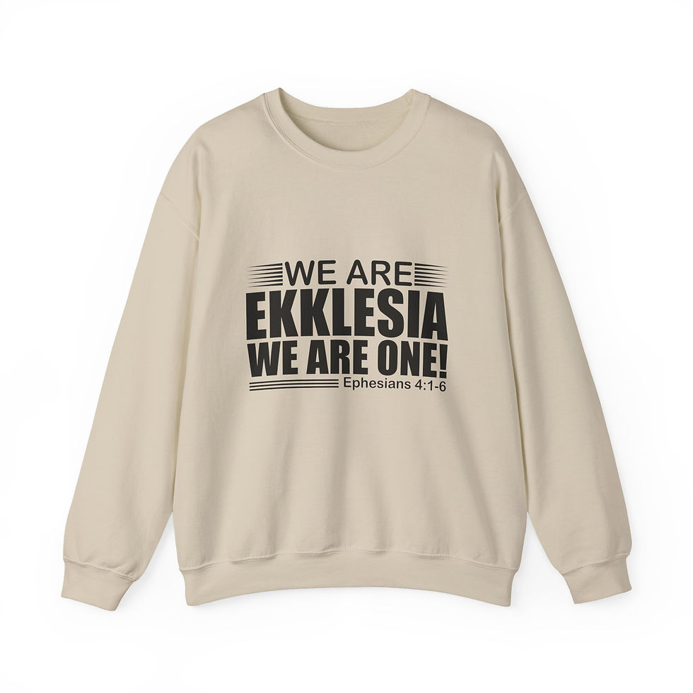 Thumbnail: Unisex Heavy Blend- Crewneck-Sweatshirt - 'We Are Ekklesia'