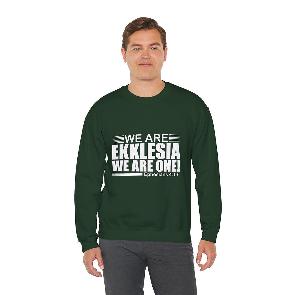 Thumbnail: Unisex Heavy Blend - Crewneck-Sweatshirt-'We Are Ekklesia'