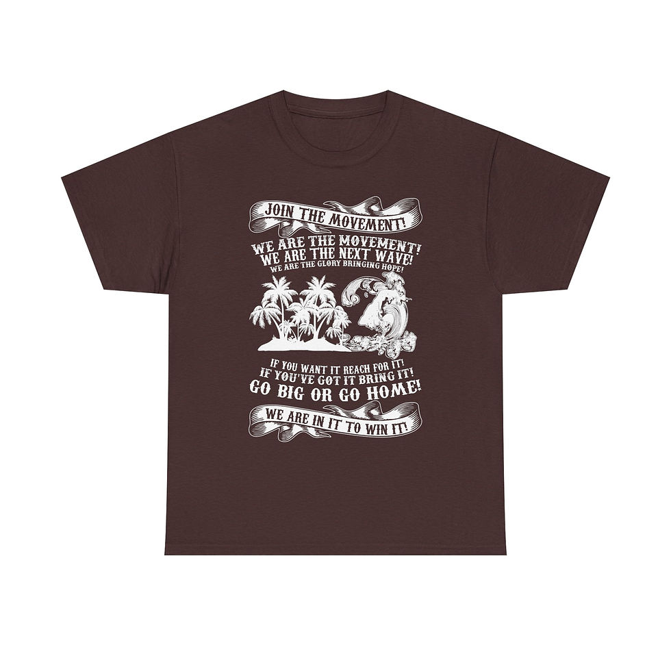 Thumbnail: Unisex Heavy Cotton Tee- "Join the Movement"