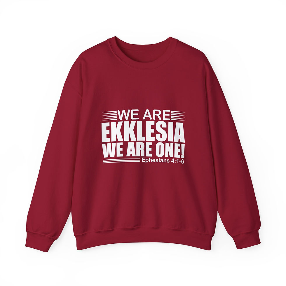 Thumbnail: Unisex Heavy Blend - Crewneck-Sweatshirt-'We Are Ekklesia'