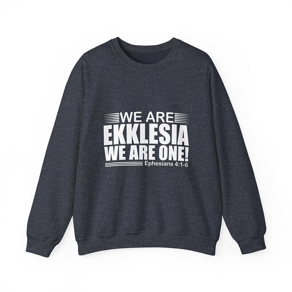 Thumbnail: Unisex Heavy Blend - Crewneck-Sweatshirt-'We Are Ekklesia'