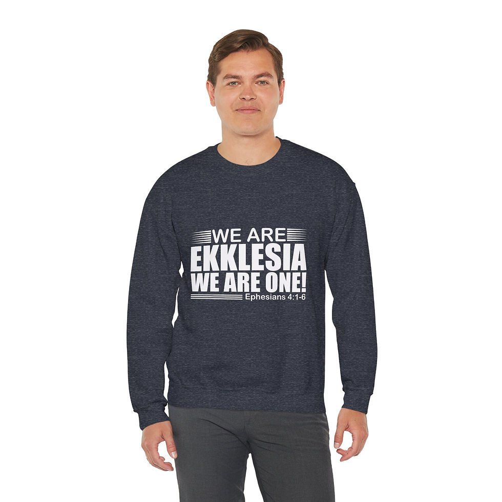 Thumbnail: Unisex Heavy Blend - Crewneck-Sweatshirt-'We Are Ekklesia'
