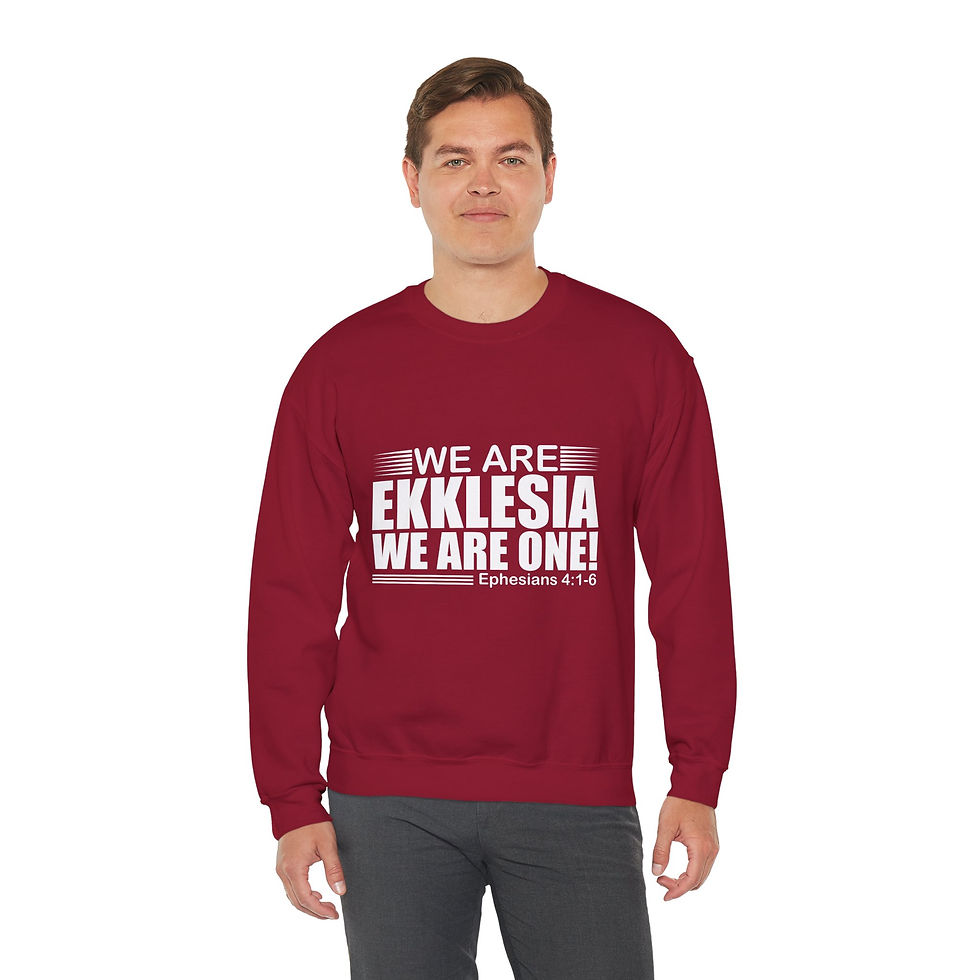 Thumbnail: Unisex Heavy Blend - Crewneck-Sweatshirt-'We Are Ekklesia'