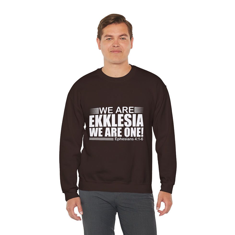 Thumbnail: Unisex Heavy Blend - Crewneck-Sweatshirt-'We Are Ekklesia'