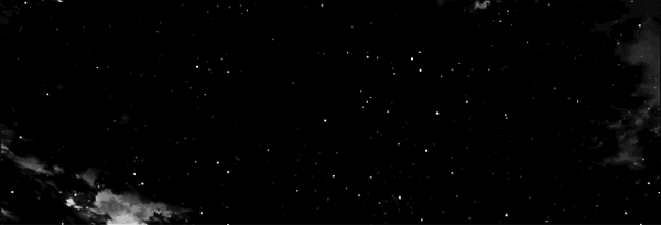 star shooting across stary night