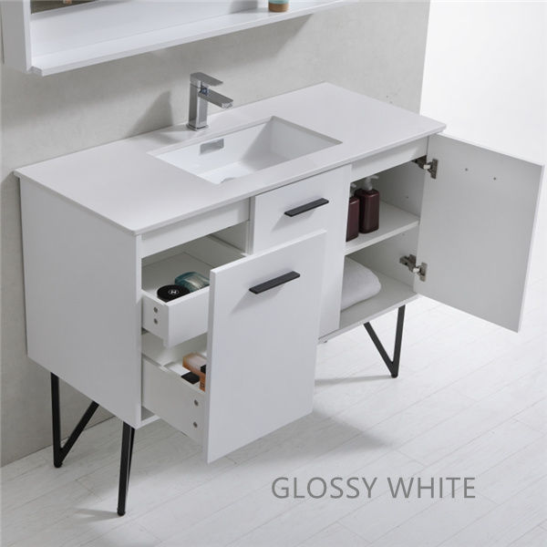 Thumbnail: BOSCO 48" Modern Bathroom Vanity, Various Colors Available
