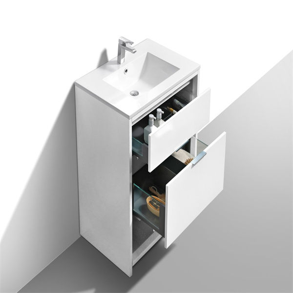 Thumbnail: Nudo 36 Inch Bathroom Vanity in High Gloss White