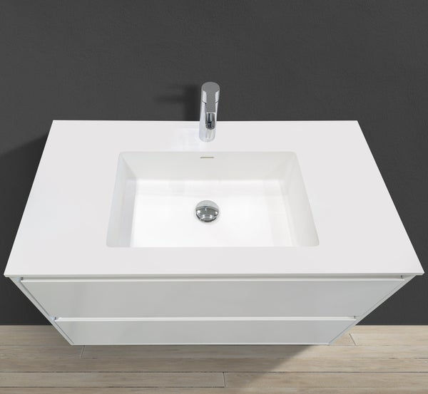 Thumbnail: BMC 900J - 36" Matte Surface Vanity