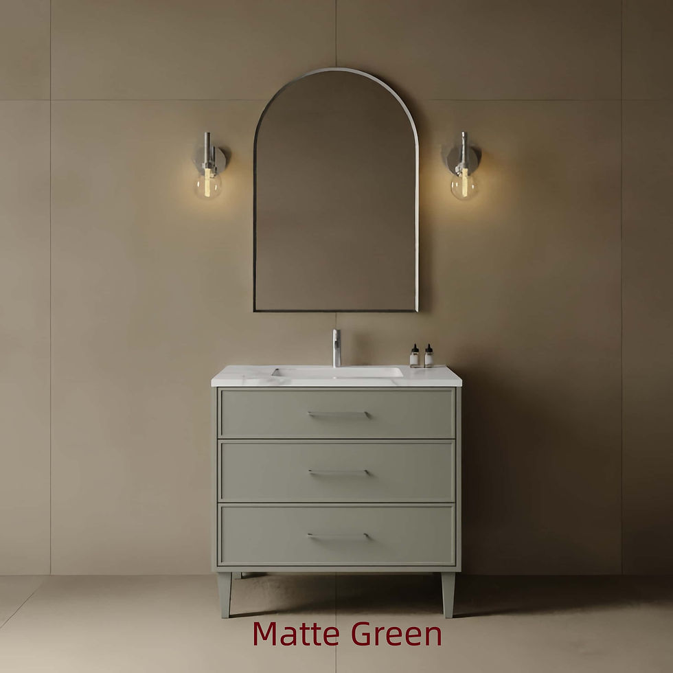 Thumbnail: BMC 4012-36 - 36 Inch Vanity w/ Porcelain Top