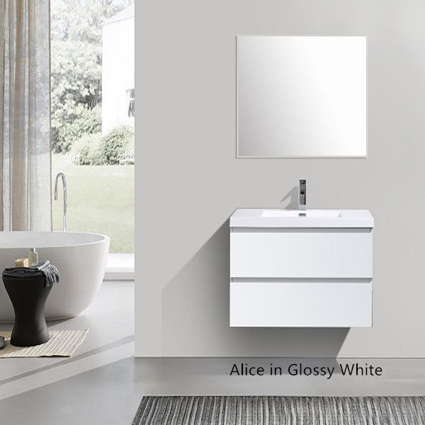 Thumbnail: Alice 40 inch Wall Mount Vanity, Various Colors Available