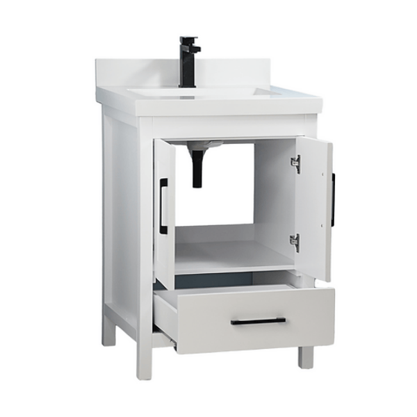 Thumbnail: Milo 24 Inch Bathroom Vanity, Various Colors