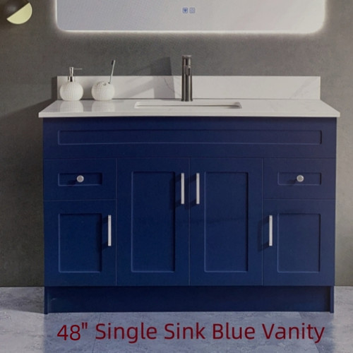 Tommy 48 Inch Bathroom Vanity, Various Colors | Vanity Depot