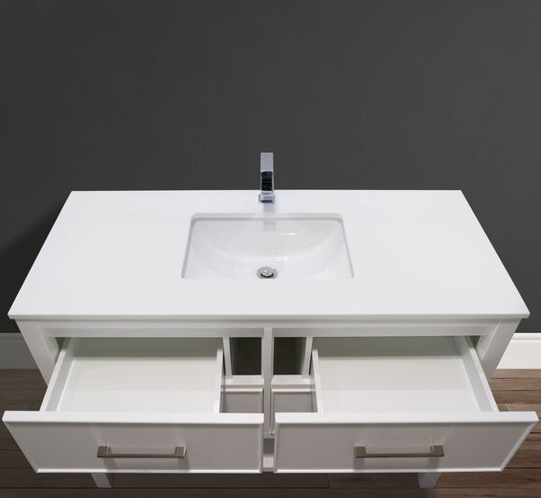 Thumbnail: BMC 418-48 - 48" Open Bottom Transitional Vanity in Various Colors