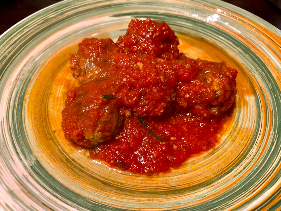 meatballs in tomato sauce