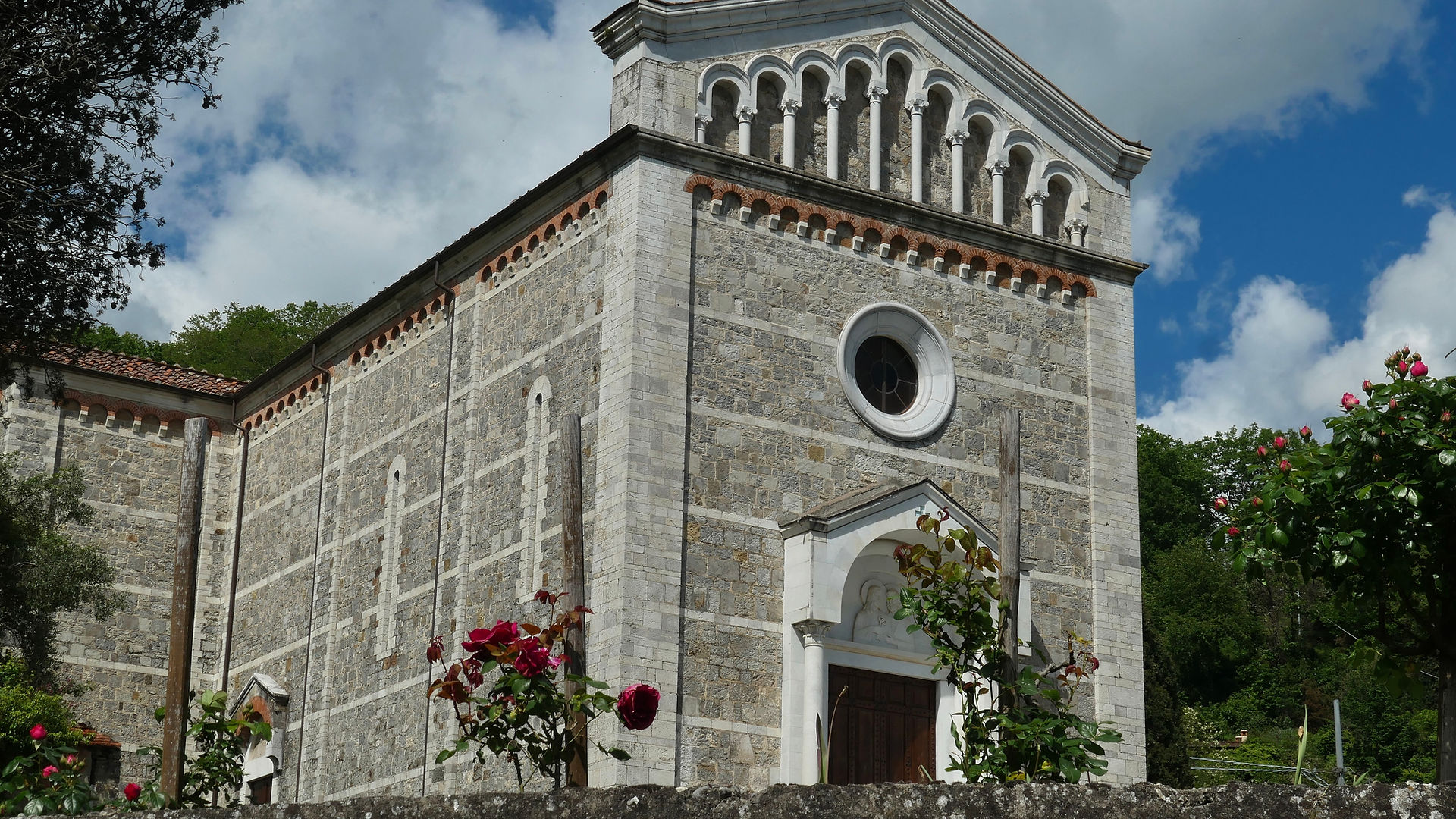 Church in Fiano, above Loppeglia