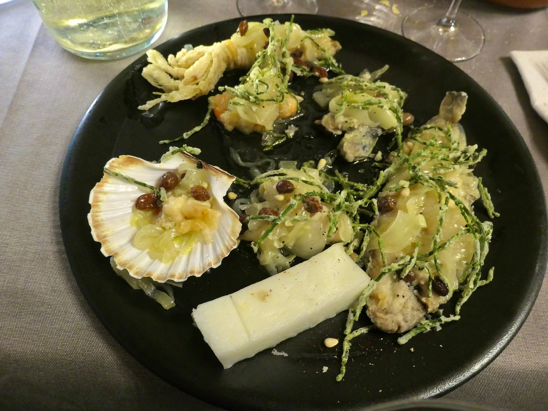 Gran Saor dish at Baia dei Porci in Chioggia