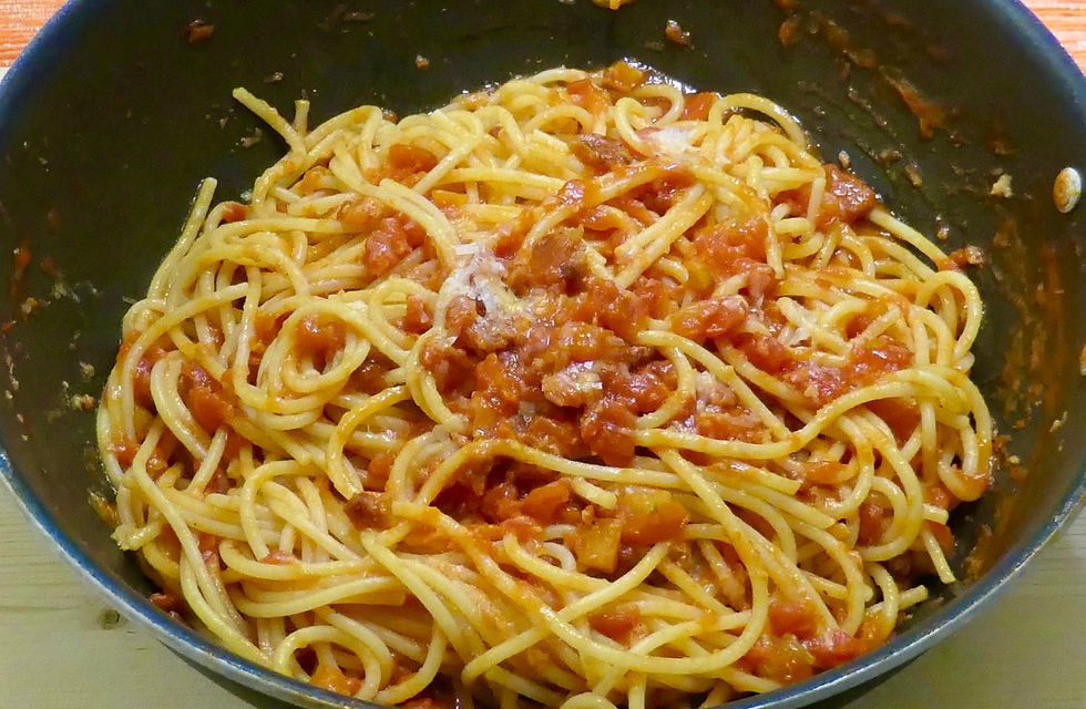 spaghetti all'amatriciana