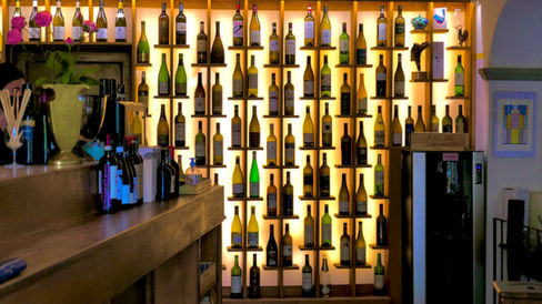 wine shop in Panzano in Tuscany