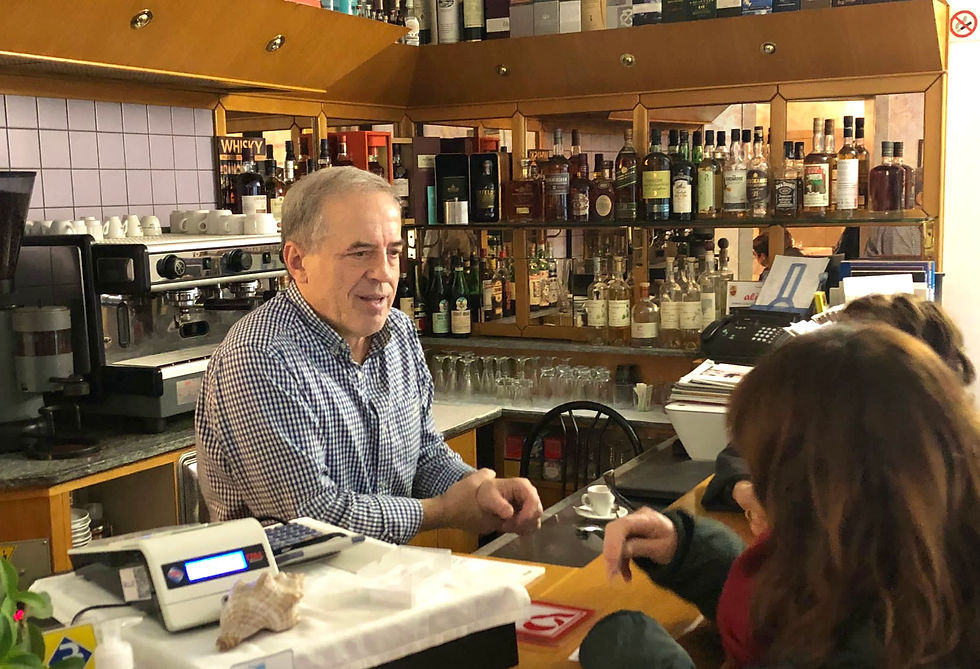 Dario in his restaurant Il Boschetto di Vignole