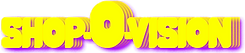 Shop-o-vision lettering logo