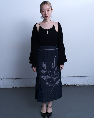 Habutae Bolero - black【8th】 | tunica-knit