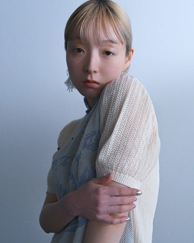 Ikyou Blouse - white【8th】 | tunica-knit