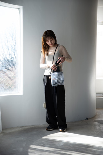 tukifune　 sin shoulder bag / black sin shoulder bag / black | tukifune