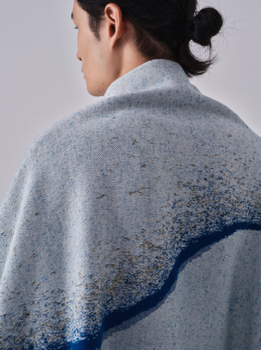 Mahoroba Jacquard Blanket【7th】 | tunica-knit