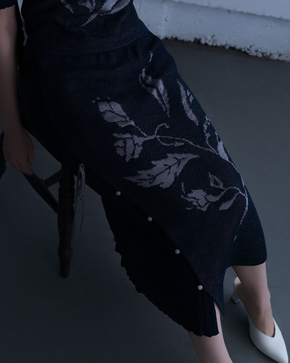 サムネイル： Ikyou Skirt - navy【8th】