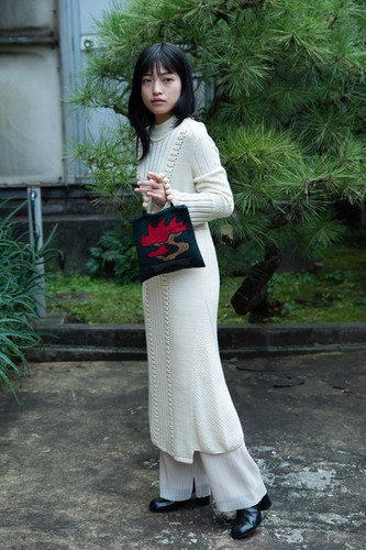 knit bag [松×木球] | tukifune