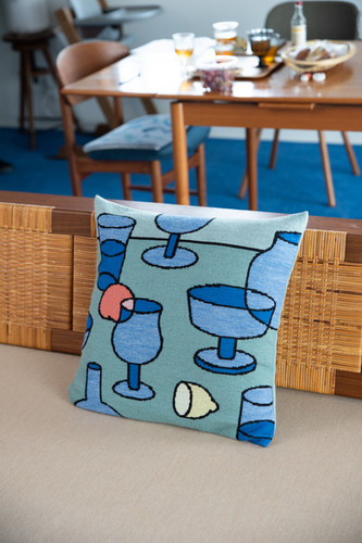 クッションカバー many glasses | tukifune