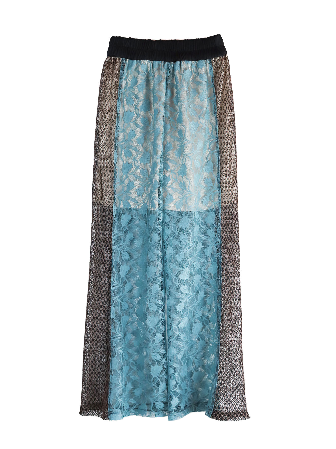 Botanical Garden Lace Pants - blue【8th】