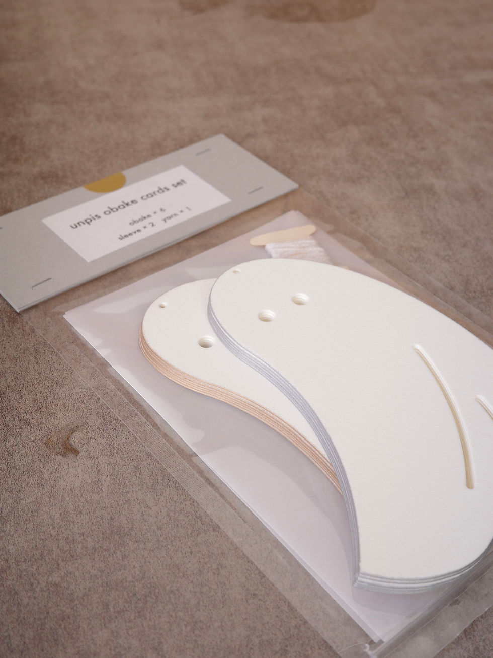 サムネイル： unpis obake cards set
