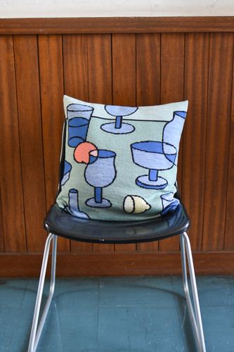 クッションカバー many glasses | tukifune