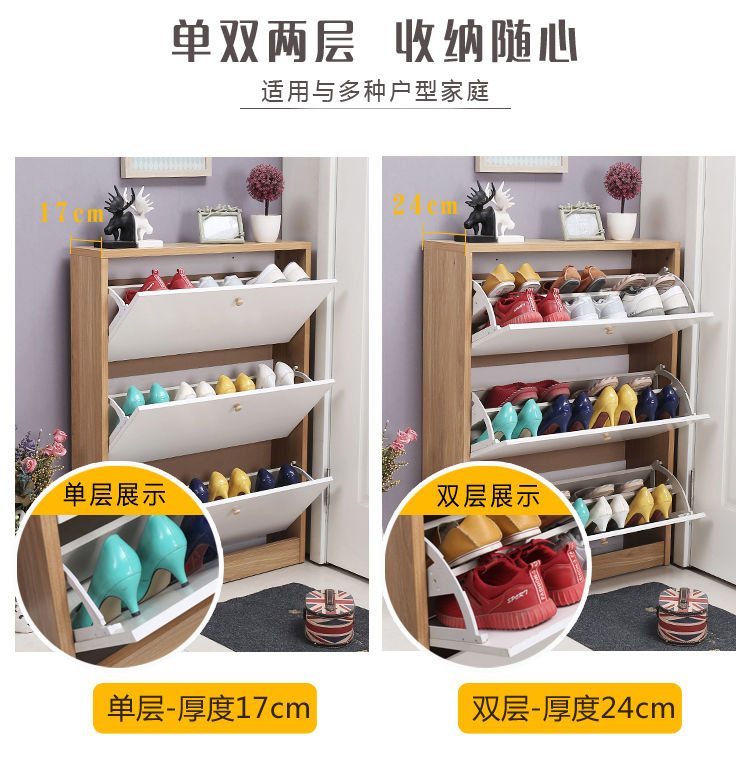 縮圖：板式拉門鞋櫃 顆粒板/E0級生態板 shoe003*包運費可訂做