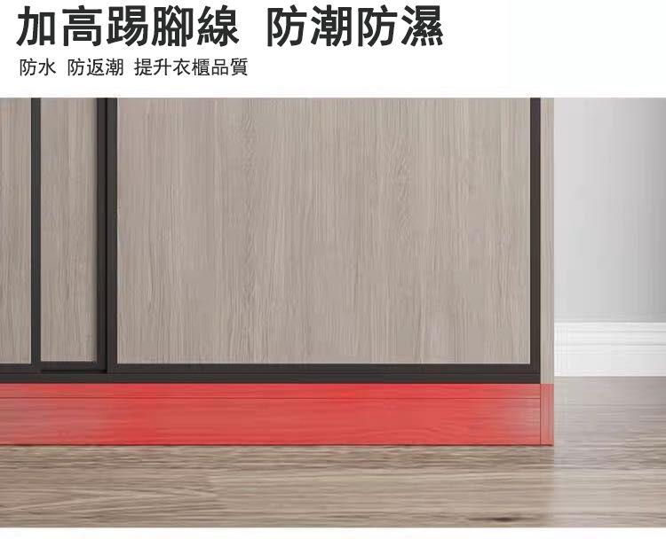 縮圖：包運費) 現代簡約 衣櫃主櫃 可加頂櫃/角櫃 尺寸不可訂製 (約12至18日送到)