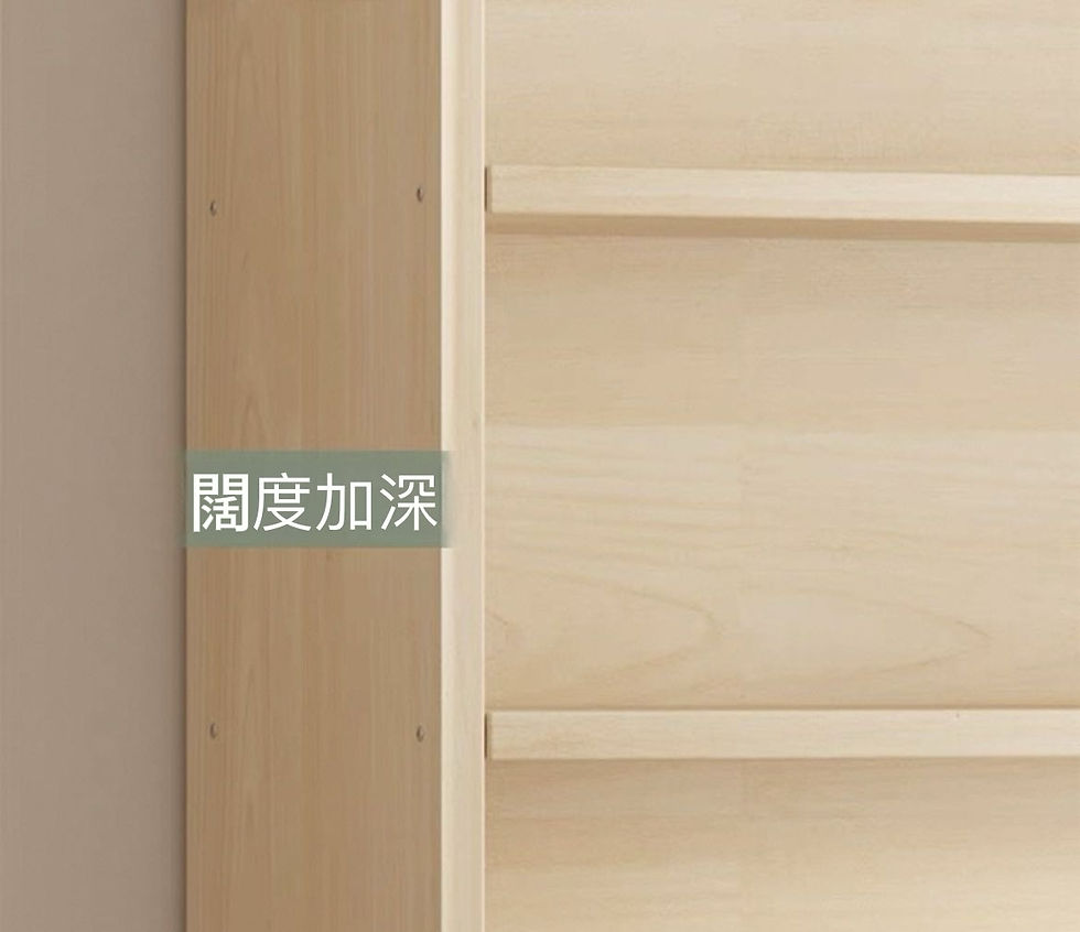 縮圖：松木原木書櫃 *固定尺寸選擇 包運費