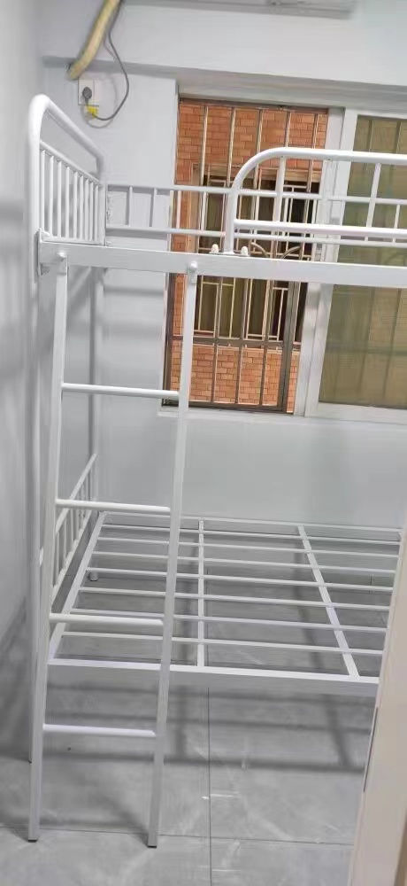 縮圖：北歐鐵床架，雙層床0.8米/0.9米/1米/1.2米//1.35/1.5米 三色可選*可訂做包運費