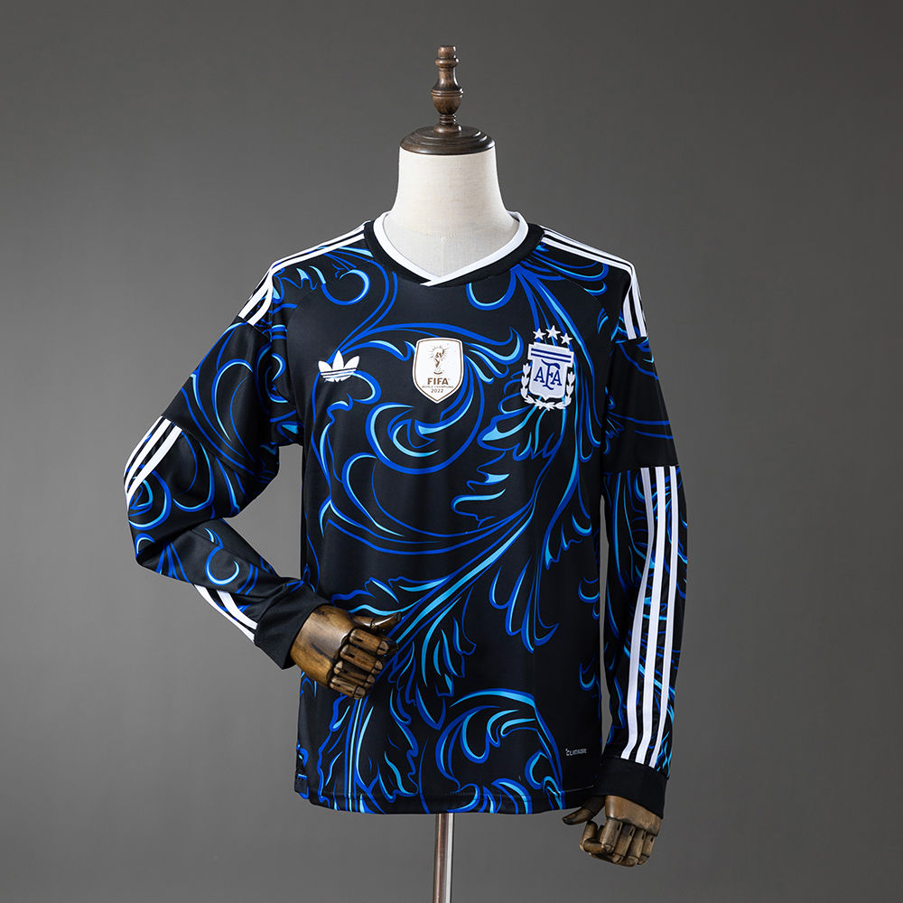 Camisa Manga Longa - Seleção da Argentina - Uniforme II - COPA 2026 - Torcedor