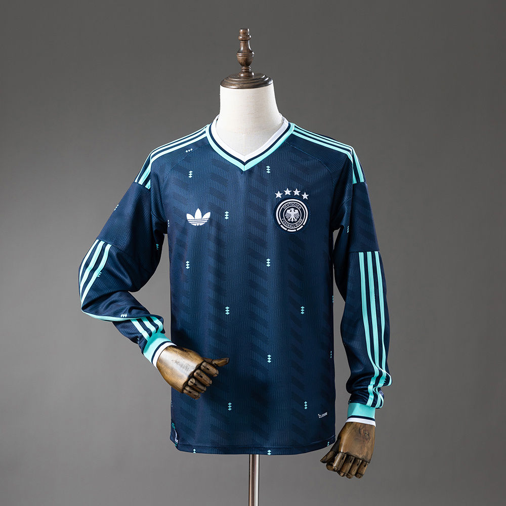 Camisa Manga Longa - Seleção da Alemanha - Uniforme II - COPA 2026 - Torcedor