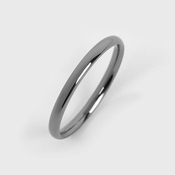 tantalum ring 甲丸 幅2mm