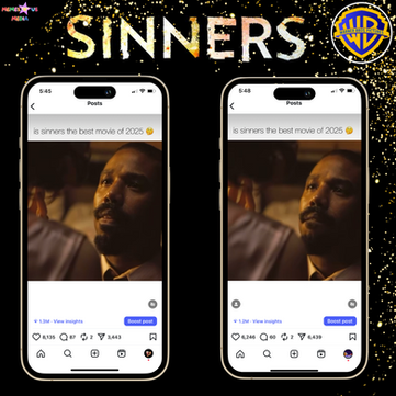 "Sinners" Partnership Campaign with Warner Bros