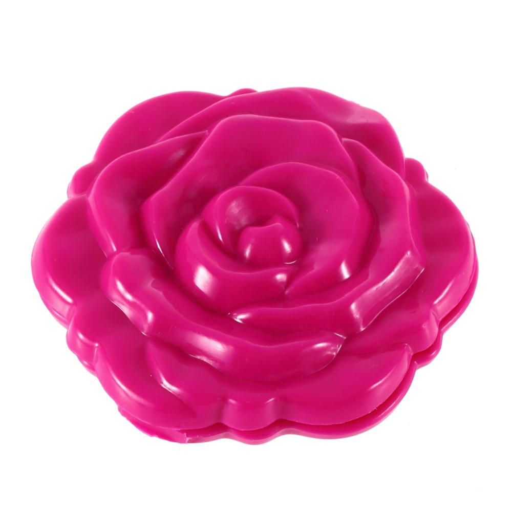 Rose red Flower Pocket Mirror